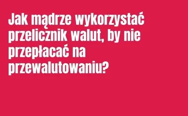 Obraz do artykułu: Jak mądrze wykorzystać przelicznik walut, by nie przepłacać na przewalutowaniu?