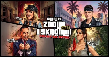 Zdolni i Skromni – „Gramy na ostro” w Lublińcu. Premierowy program kabaretowy z dużą dawką humoru
