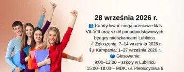 Wybory do Młodzieżowej Rady Miasta Lublińca na kadencję 2026–2027